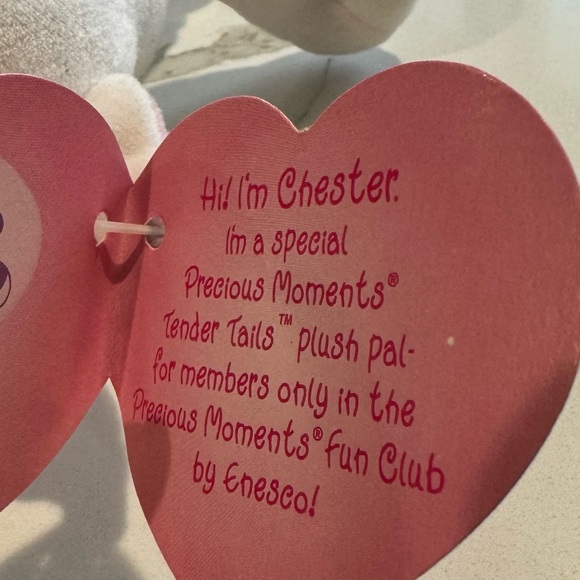 Precious Moments Chester the Pig Birthday Club Limited Edition Stuffed Animal - Picture 5 of 5